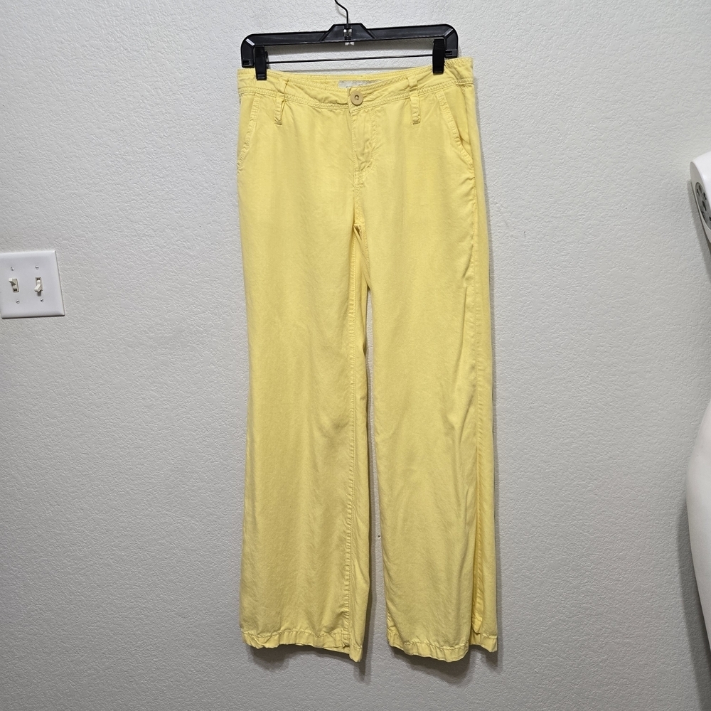 Forme Yellow Wide Leg Jeans Size L